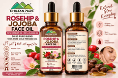 Rosehip & Jojoba Face Oil 30ml - ChiltanPure