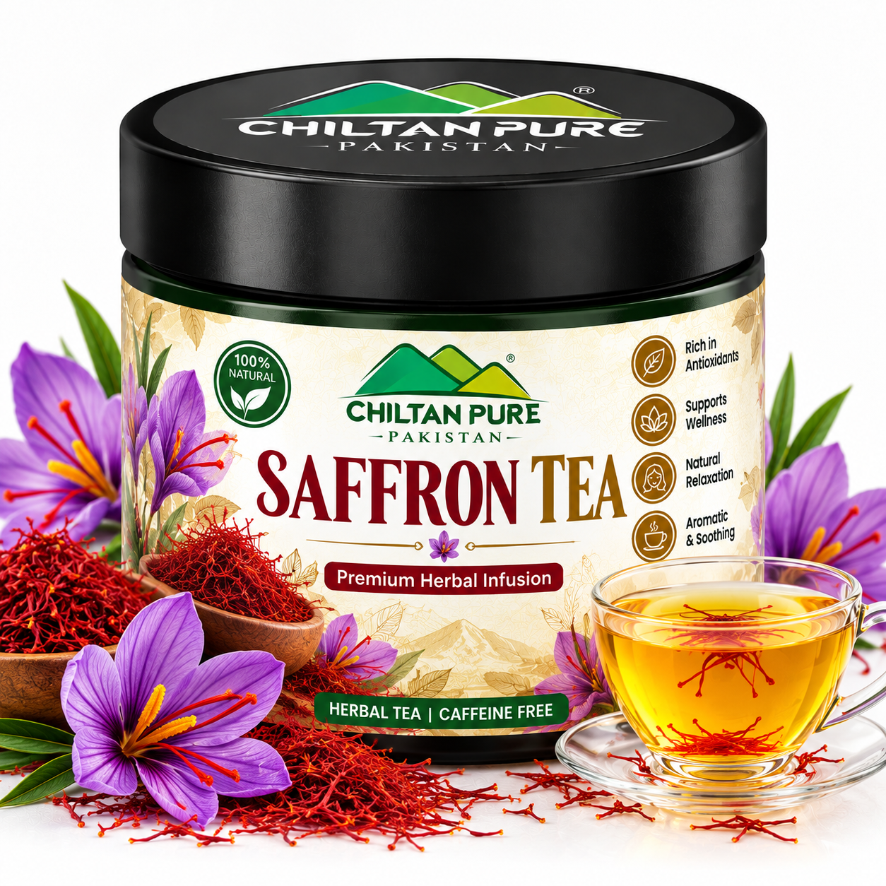 Saffron Tea - ChiltanPure