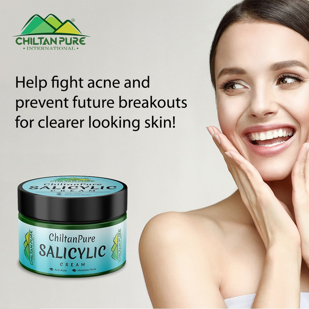 Salicylic Cream – Exfoliates Skin, Anti-Acne, Lighten Acne Scars, Makes Skin Healthy & Glowing - Mamasjan