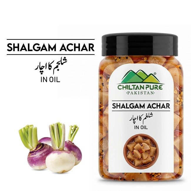 Shalgam Achar / شلجم کا اچار / Shalgam Ka Achar / Gross Weight 520gm± Approx - ChiltanPure