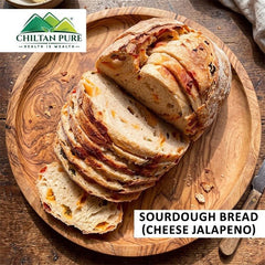 Sourdough Bread Cheese Jalapeno / ساورڈو بریڈ چیز جالاپینو - ChiltanPure