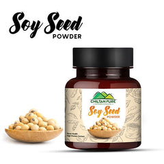 Soy seed / Glycine max beans powder 100% pure organic - ChiltanPure