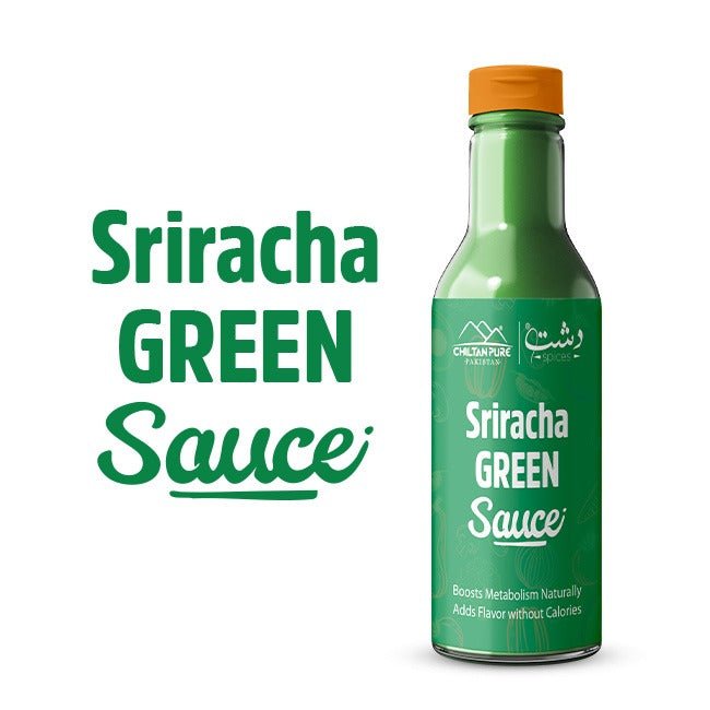 Sriracha Green Sauce / گرین سریراچا ساس / Sabz Sriracha Sauce - ChiltanPure