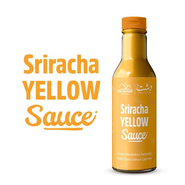 Sriracha Yellow Sauce / پیلی سریراچا ساس / Sriracha Peeli Sauce - ChiltanPure