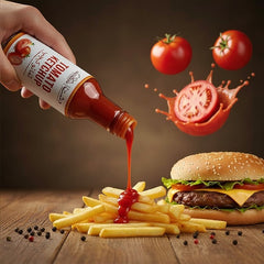 Tomatto Ketchup - Packed with a remarkable flavour of 100% real juicy tomatoes