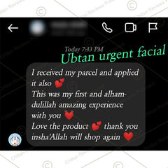 Ubtan Urgent Facial – Natural Goodness of Herbs for Glowing Skin in Just a Few Minutes!! 5️⃣ ⭐⭐⭐⭐⭐ RATING - ChiltanPure