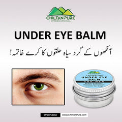 Under Eye Balm (for Men) – Reduce Puffiness, Wrinkles, Dark Circles & Under Eye Bags 20ml - ChiltanPure