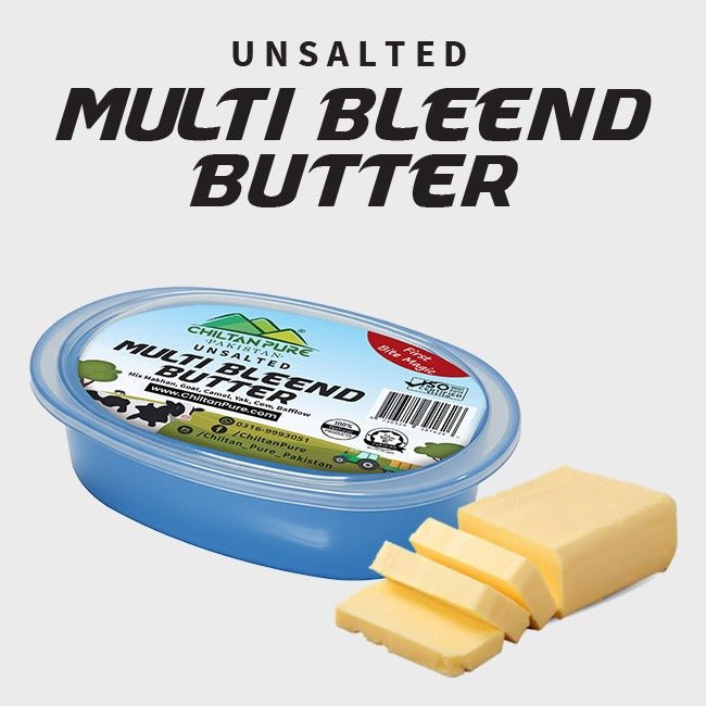 Unsalted Multi Bleend Butter ( Only For Lahore ) - ChiltanPure