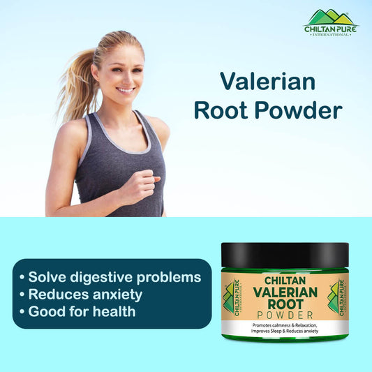 Valerian Root Powder - Deep Sleep, Best Sleep Aid - ChiltanPure