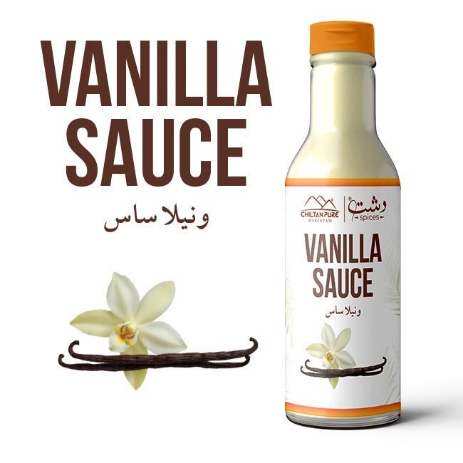 Vanilla Sauce / ونیلا ساس / Gross Weight 400gm± Approx - ChiltanPure