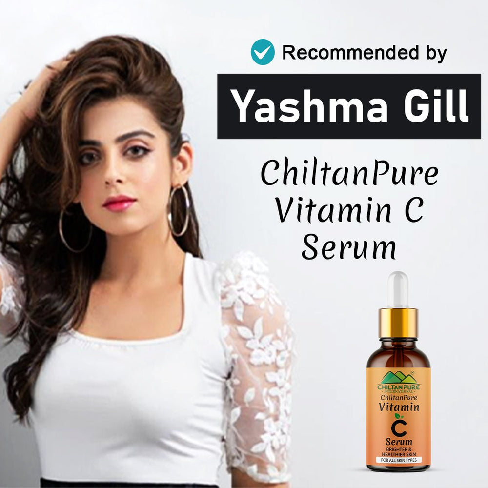 Vitamin C Serum 🍊 for Face - Best for Reducing Wrinkles, lines & Dark Circles also Promotes Shiny and Healthier Skin - Mamasjan
