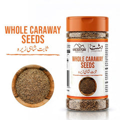 Whole Caraway Seeds / ثابت زیرہ سیاہ / Sabit Zeera Siyah - ChiltanPure