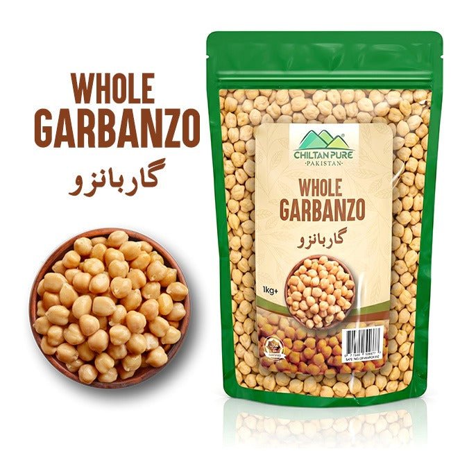 Whole Garbanzo / ثابت گاربانزو / Gross Weight 1kg - ChiltanPure