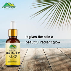 Summer Glow Serum - Brightens Skin, Minimize Pores, Fades Hyperpigmentation &amp; Even Skin Tone - ChiltanPure