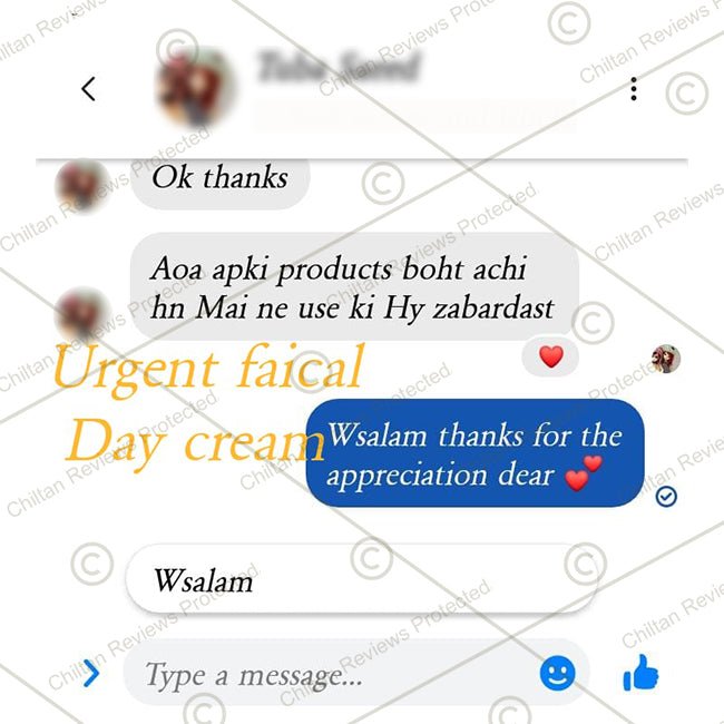 Urgent Facial – Provides an Instant Glow in Just a Few Minutes!! 150ml - Mamasjan