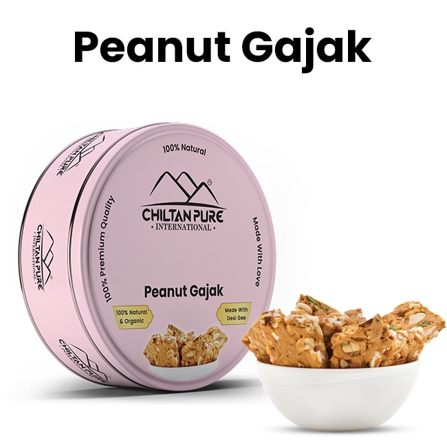 Peanut Gajak - Handmade Crunchy - The Classic Winter Delight You Can’t Resist (100% organic and pure)